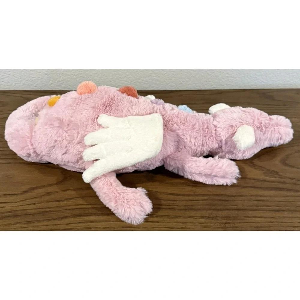 Jellycat Duskrise Dragon Pink Plush w/ Pin  AUTHENTIC w/ Dust Bag SAME DAY SHIP